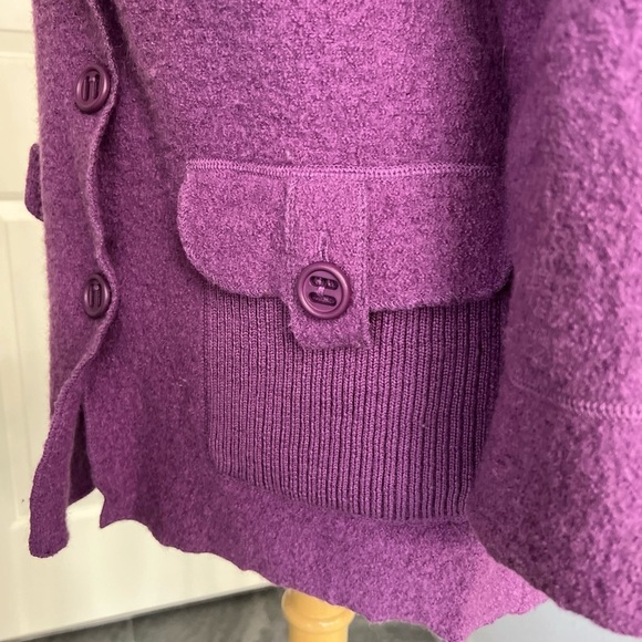 Appleseed’s Boiled Wool Sweater Jacket - Picture 6 of 9